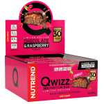 12 Batoane x 60g Qwizz Protein Bar Nutrend Chocolate Raspberry