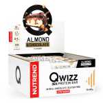 12 Batoane x 60g Qwizz Protein Bar Nutrend Migdale si Ciocolata