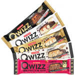 5 Batoane Qwizz Protein Bar x 60g Chocolate Raspberry