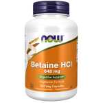 Betaine HCL 648mg - 120 Capsule NOW