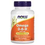 Omega 3-6-9 - 1000mg 100 Softgels NOW