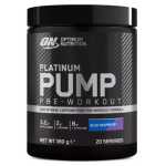 Platinum Pump Pre-Workout 20 Serviri ON Blue Raspberry 380g
